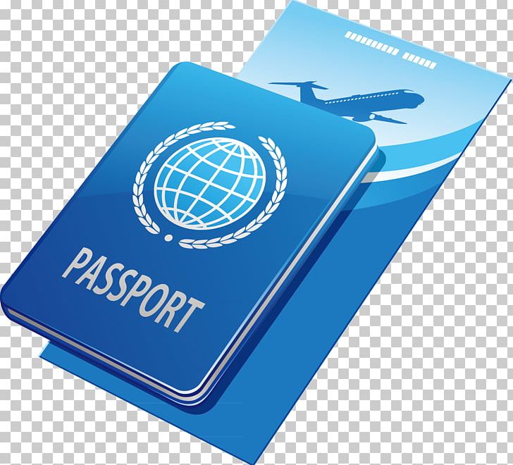 passport clipart plane ticket