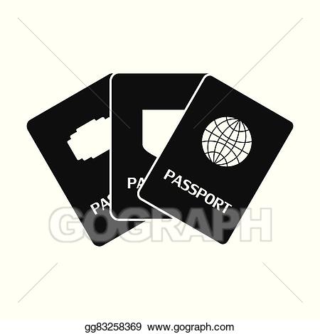 passport clipart three
