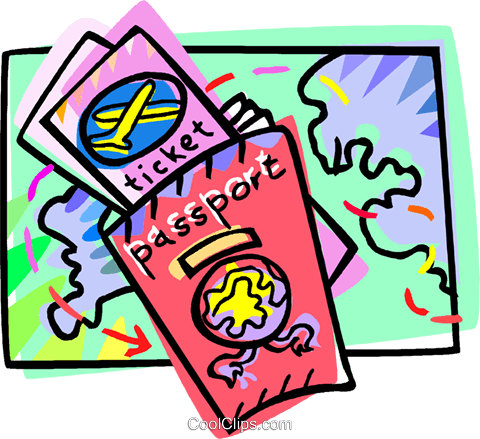 passport clipart three