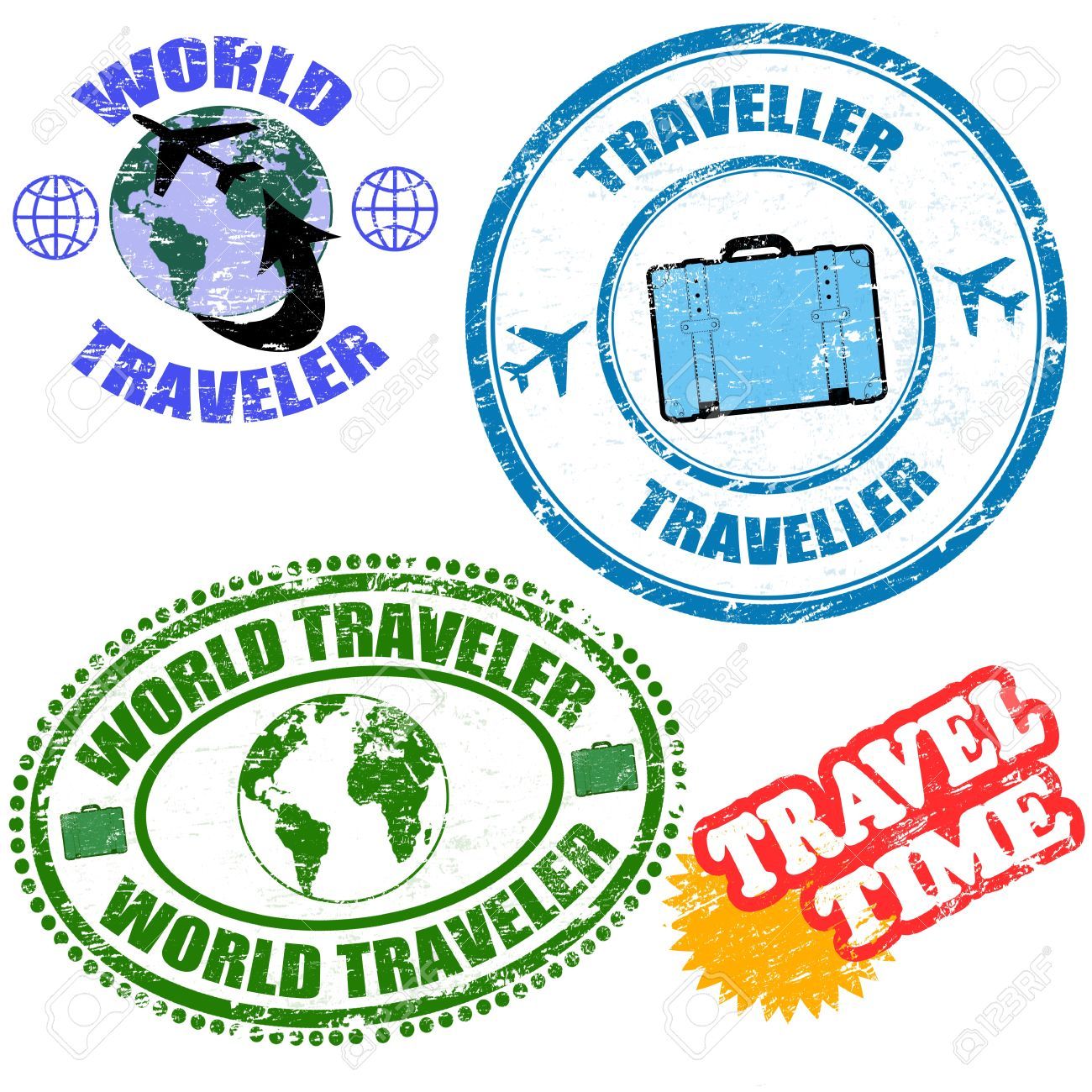 passport clipart world traveler