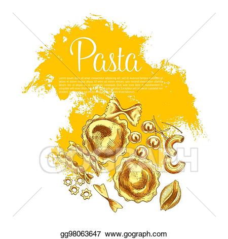 pasta clipart art design