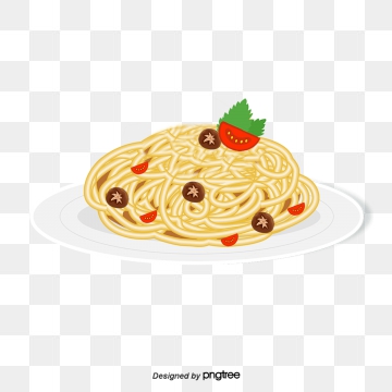 spaghetti clipart vector