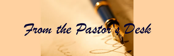 pastor clipart a word from our