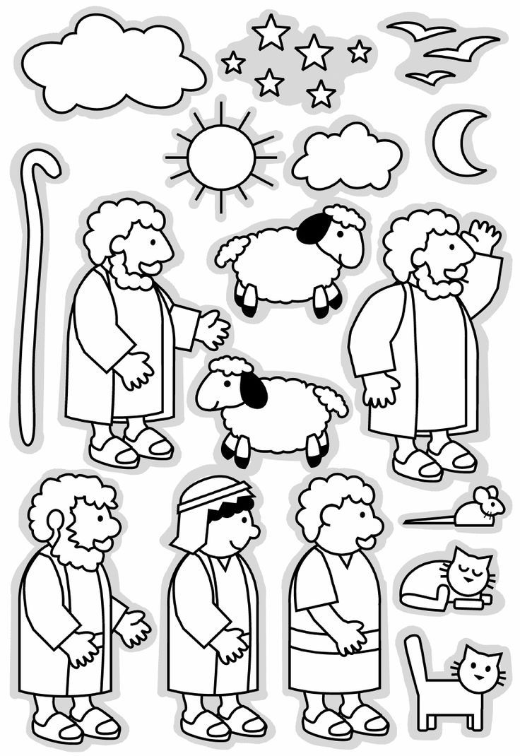Pastor clipart bible scene. Lost sheep and shepherd