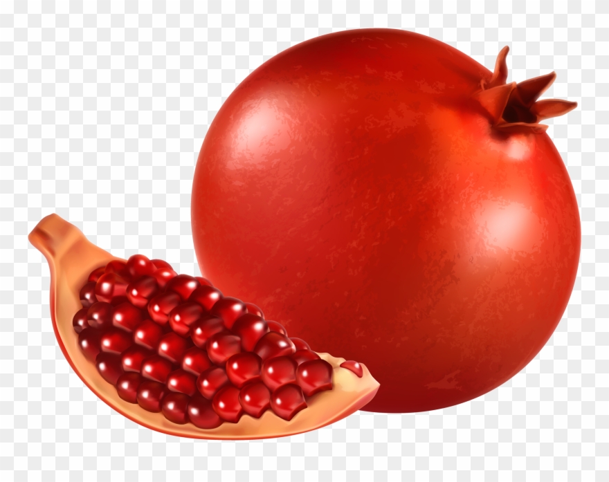 pomegranate clipart healthy fruit