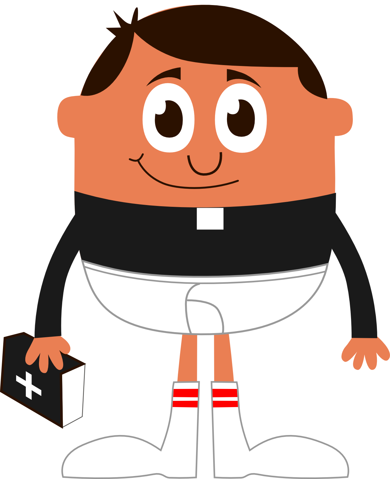 pastor clipart upset person