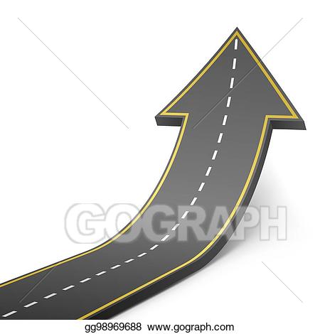 path clipart arrow