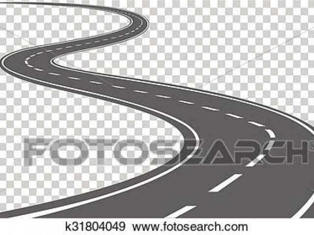 pathway clipart curved path