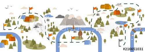 path clipart horizontal pathway