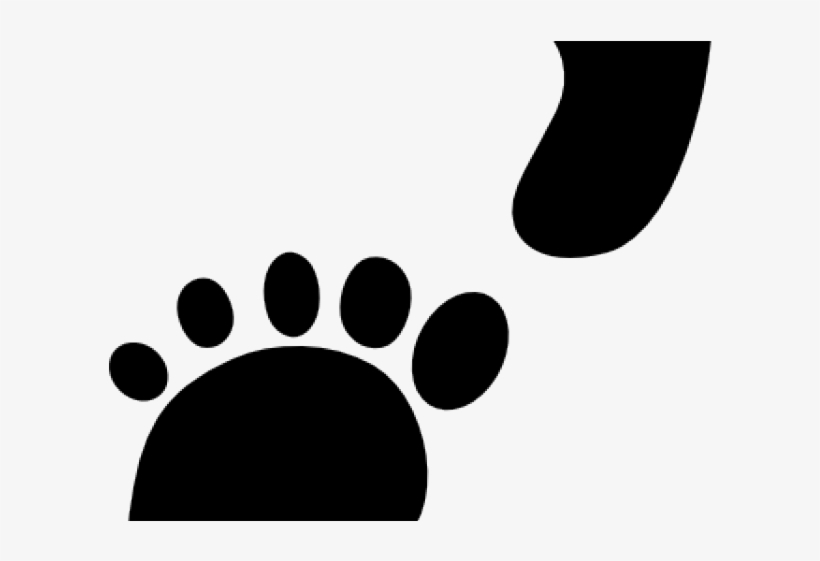 path clipart shoe footprint
