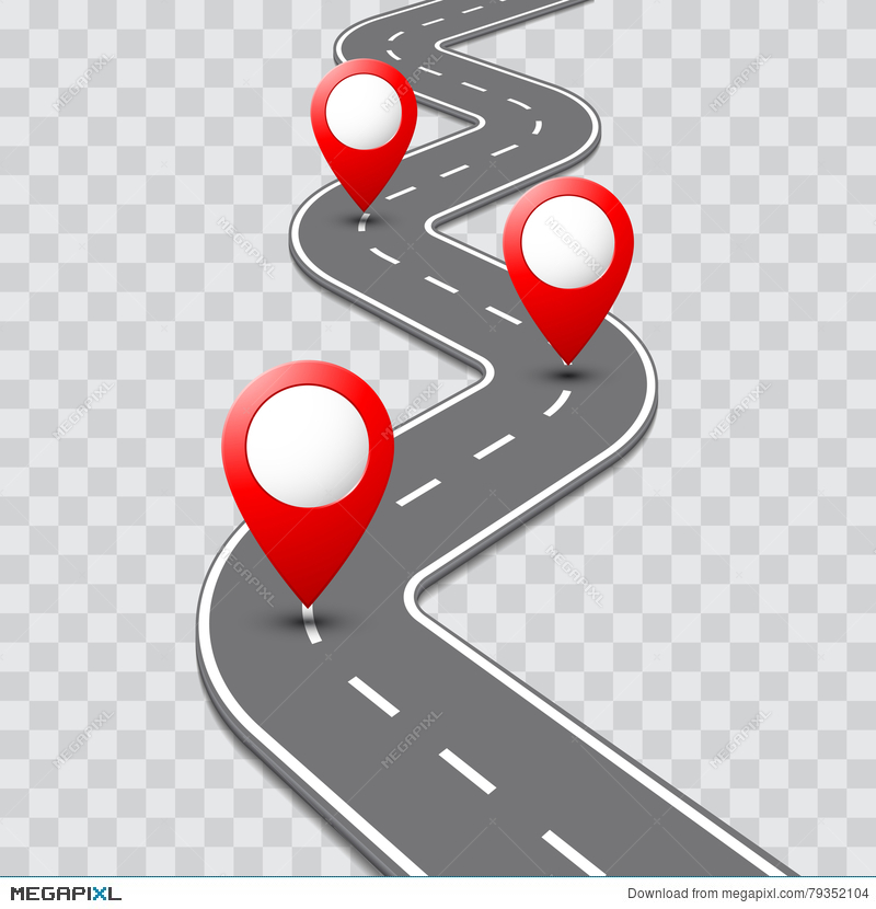 pathway clipart route