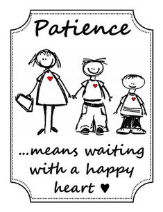 patience clipart child patience
