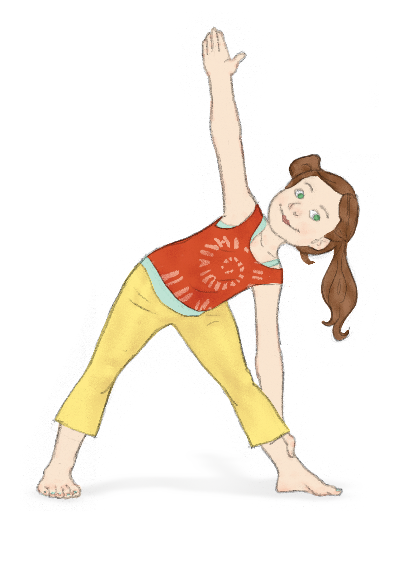 patience clipart yoga poses