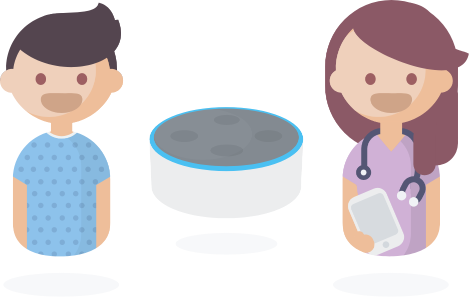 Business development representative handsfree. Patient clipart happy patient