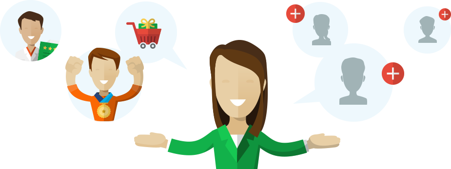 Patient clipart happy patient. Referrals rewards hub let