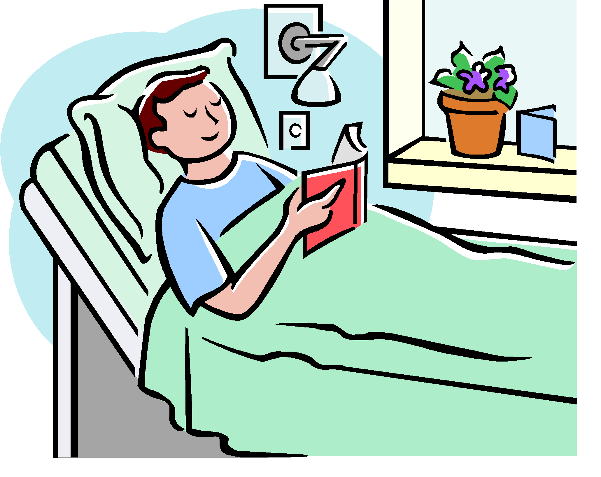 Cartoon Hospital Bed Images : Hospital Vector Empty Room Bed Clip ...