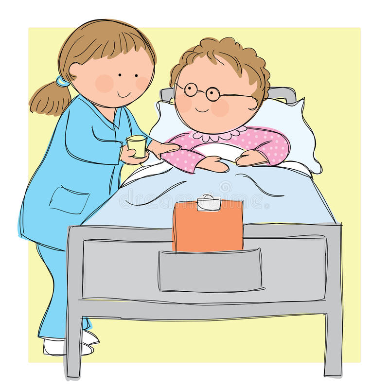 Patient clipart nurse. And station 