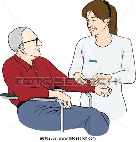 patient clipart nurse