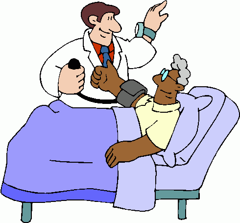 patient clipart sick patient