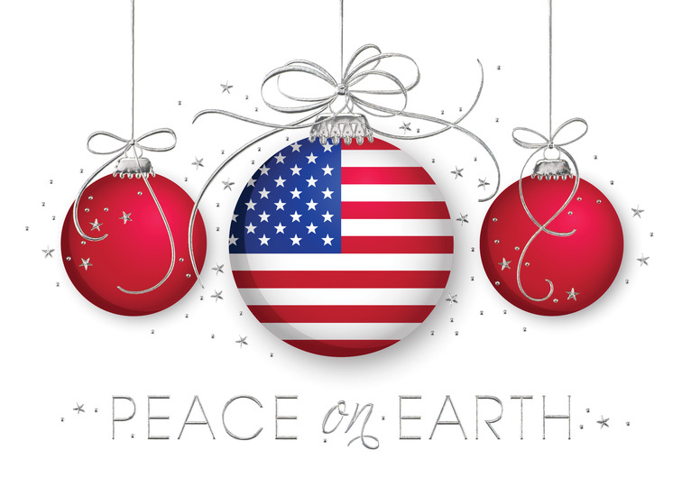 Patriotic clipart christmas. Clip art arts for