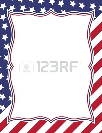 patriotic clipart frame