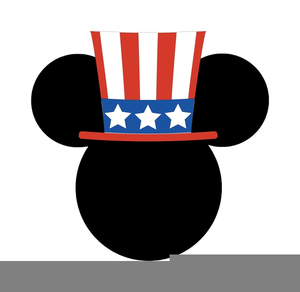 Patriotic clipart mickey mouse. Free images at clker