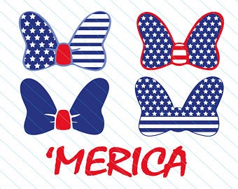 patriotic clipart minnie mouse