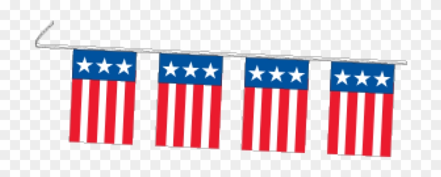 Strings flag of the. Patriotic clipart pennant