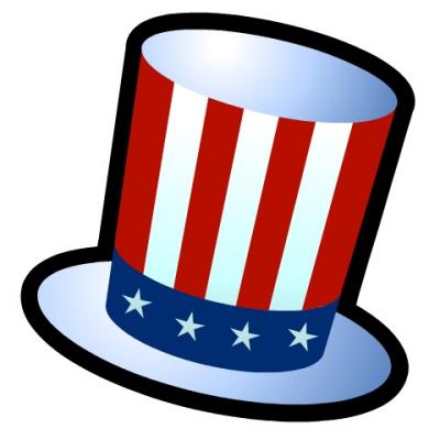 patriotic clipart president hat
