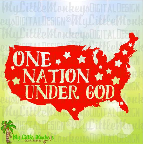 patriotic clipart under god