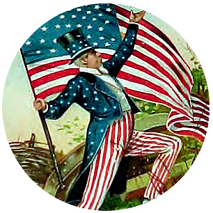 Patriotic clipart vintage. Free cliparts download clip