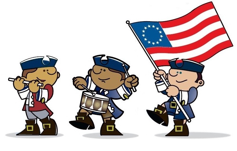 patriots clipart cartoon