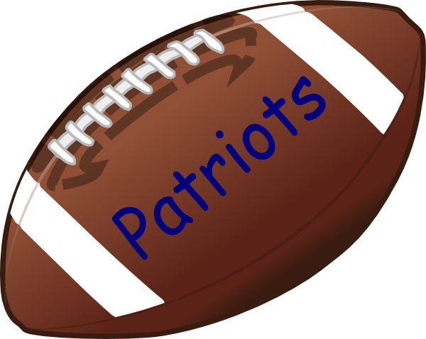 patriots clipart footbal