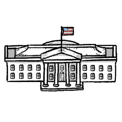 patriots clipart white house