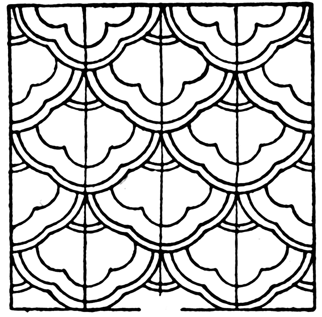 pattern clipart oriental