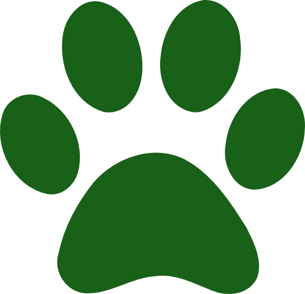 paw clipart cheerleading