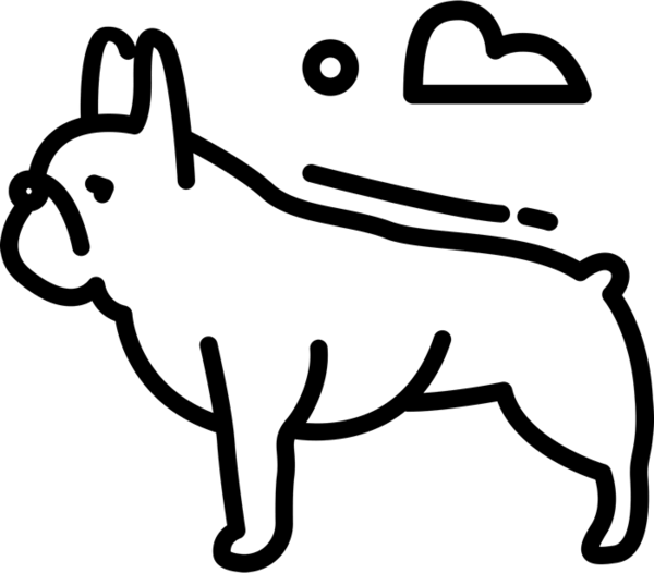 Paw clipart french bulldog. All page stamptopia stamp