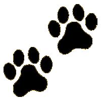 paw clipart lab