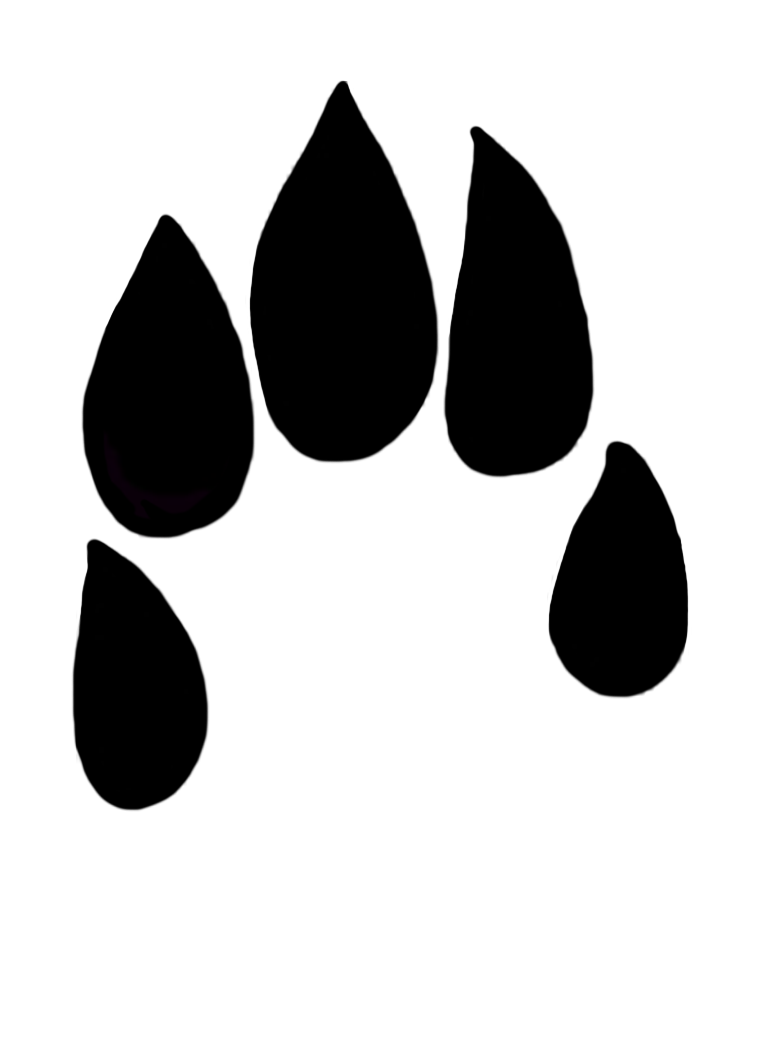 pawprint clipart logo