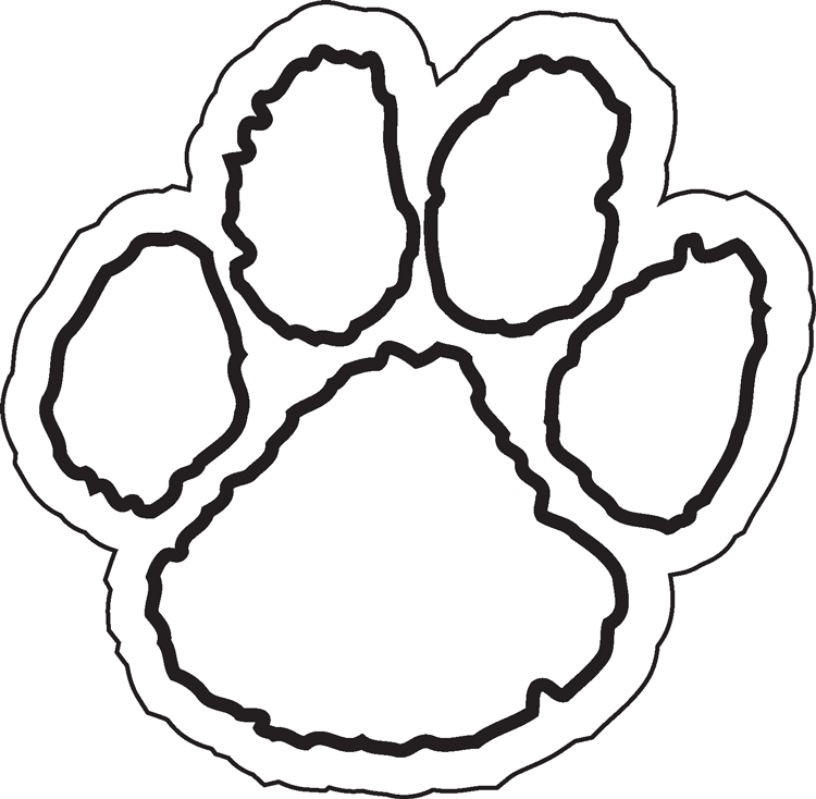 paw clipart printable