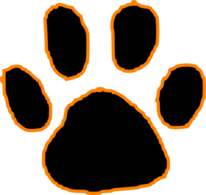 paw clipart real tiger