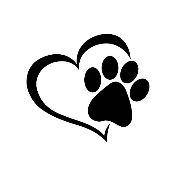 paw clipart vector
