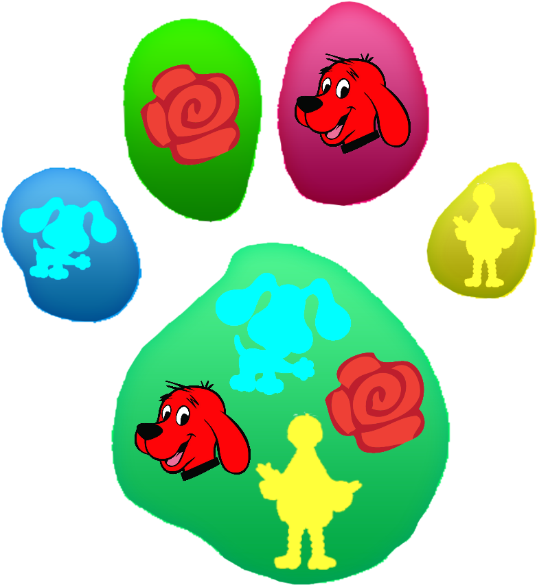 pawprint clipart big