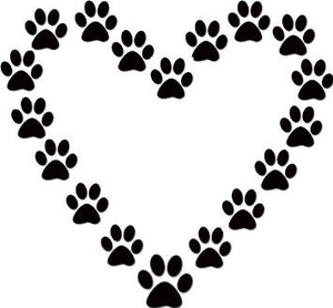 pawprint clipart canine