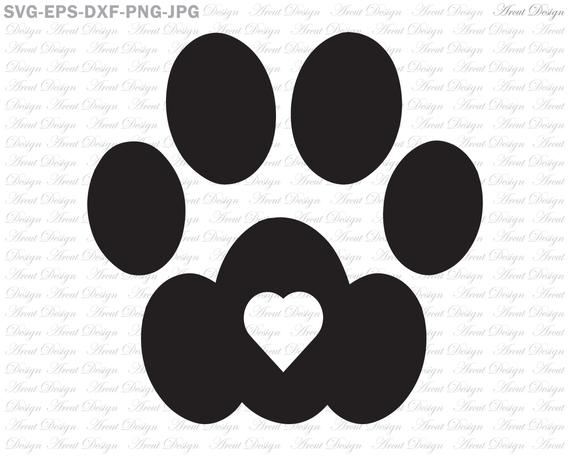 Pawprint clipart file, Pawprint file Transparent FREE for download on