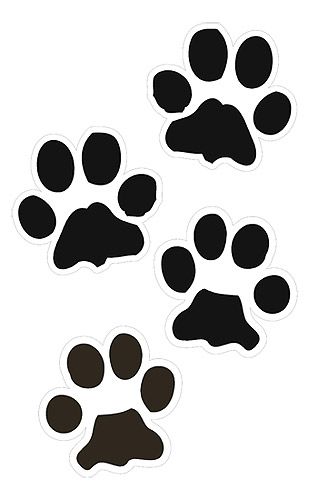pawprint clipart jack russell terrier