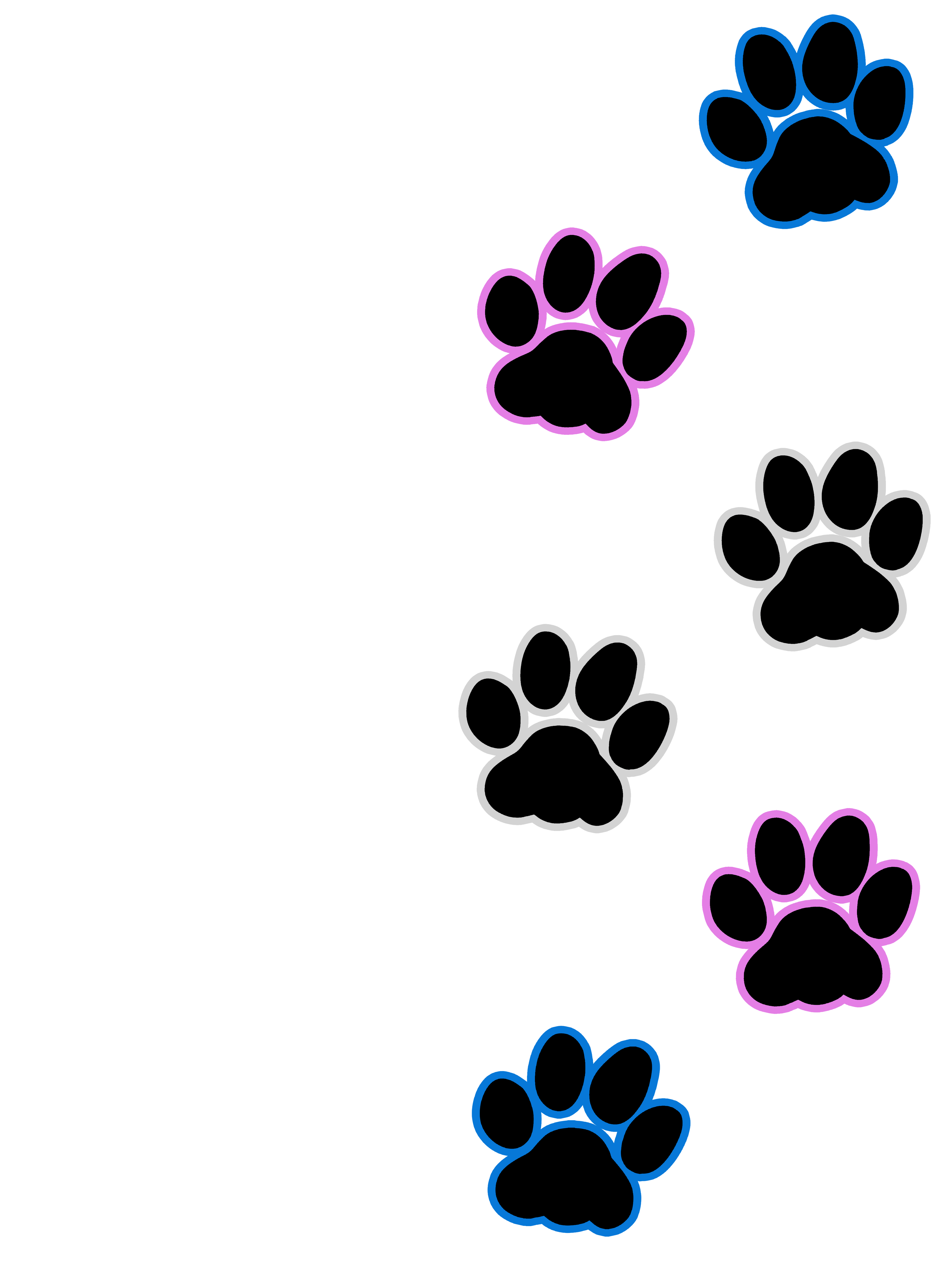 Pawprint clipart kitty, Pawprint kitty Transparent FREE for download on
