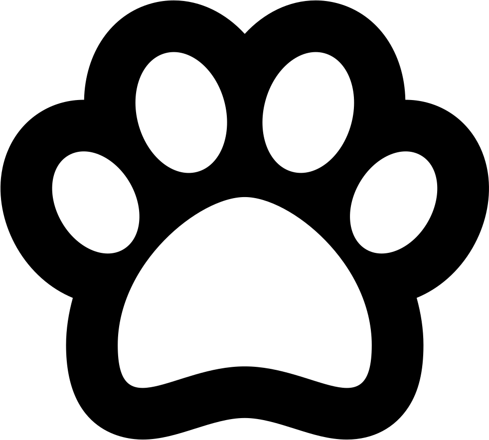 pawprint clipart pug