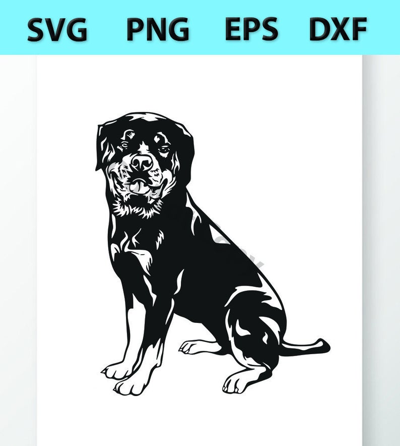 pawprint clipart rottweiler