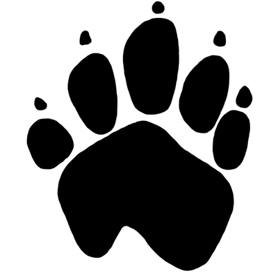 Dog paw print transparent. Pawprint clipart translucent